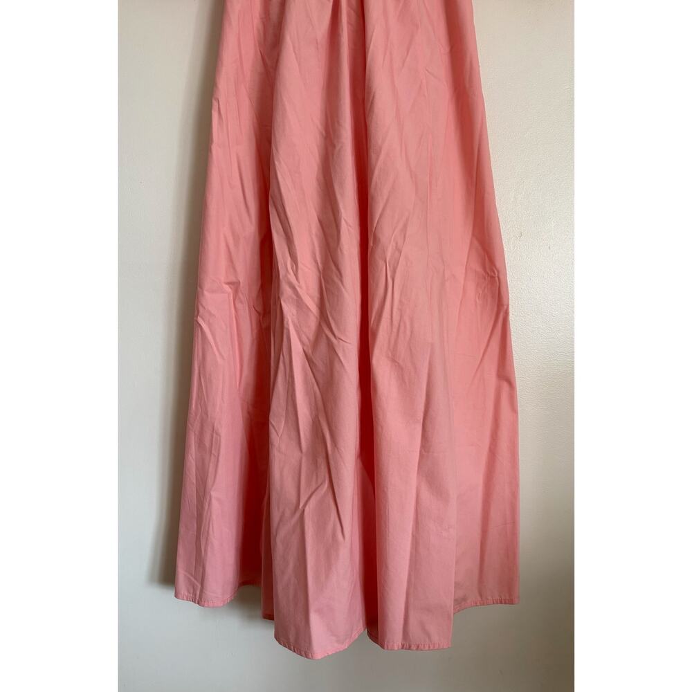 Pink Abercrombie O-Ring Puff Sleeve Midi Dress S - Picture 5 of 11